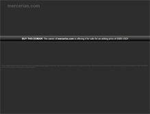 Tablet Screenshot of mercerias.com